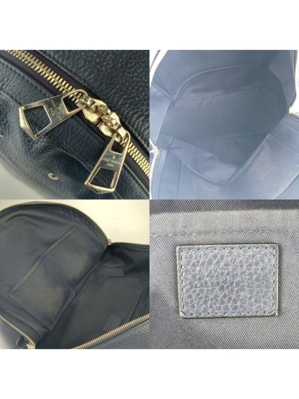 Louis Vuitton Backpack Circle Alma Nd Dark Navy Silver Hardware - Picture 9 of 9